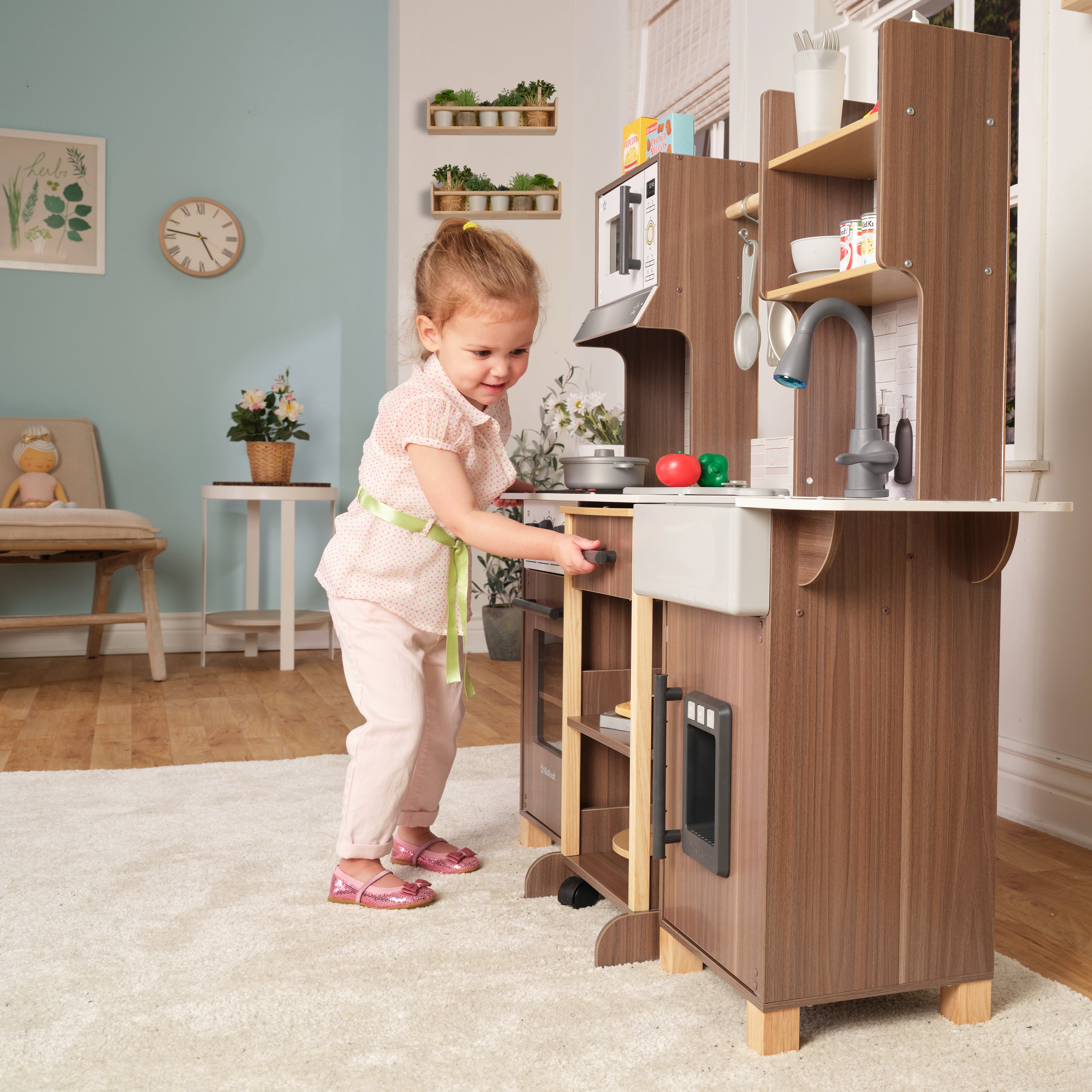 Midtown Mod Play Kitchen with Lights & Sounds