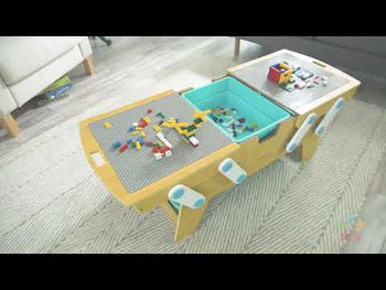 Building Block Activity Table Play N Store | KidKraft